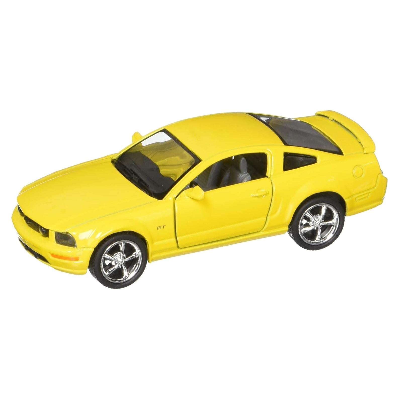 KiNSMART Ford Mustang GT 2006 Amarillo 1:38 Metal 12,7 cm