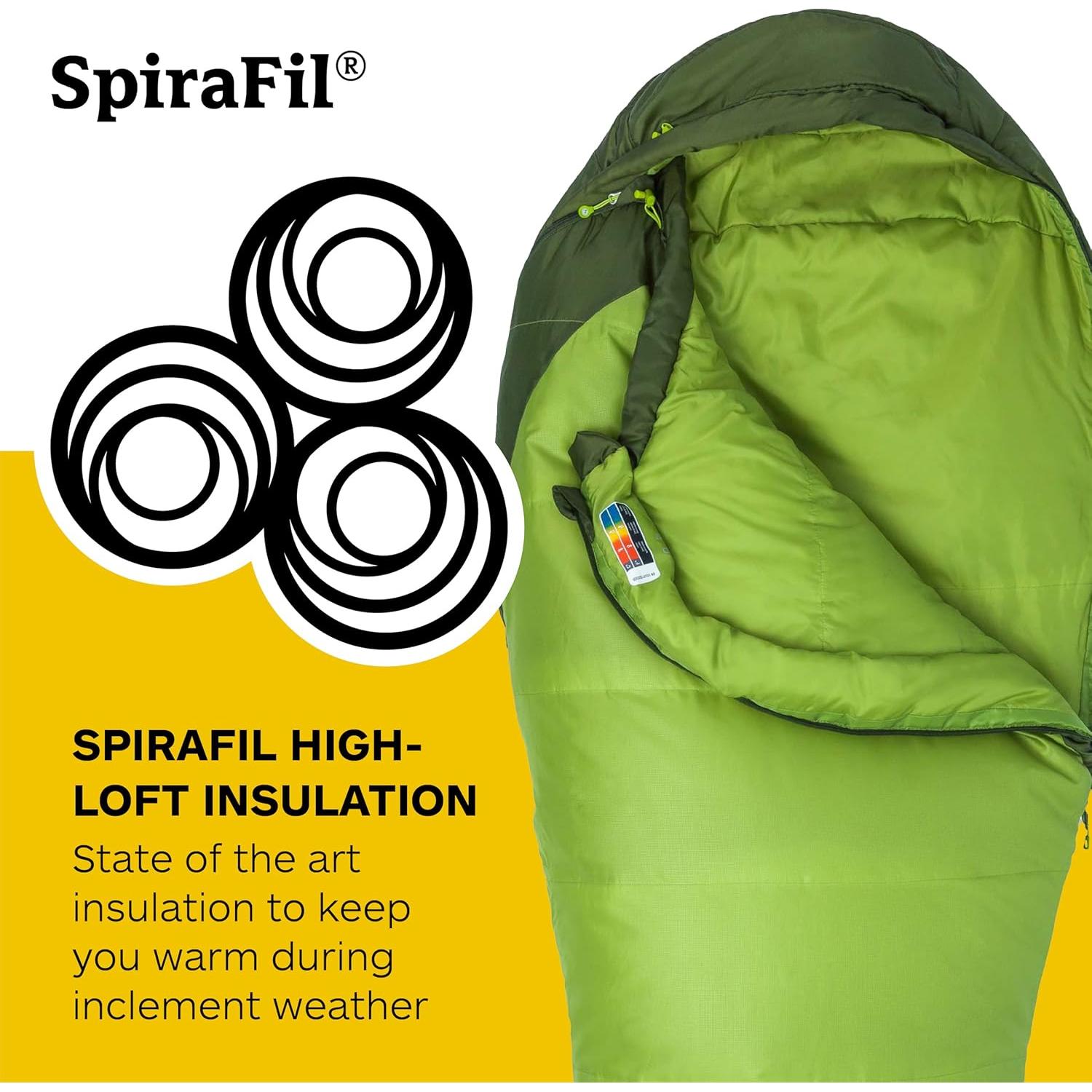 Saco de Dormir Marmot Trestles 30° Hombres Verde Lichen