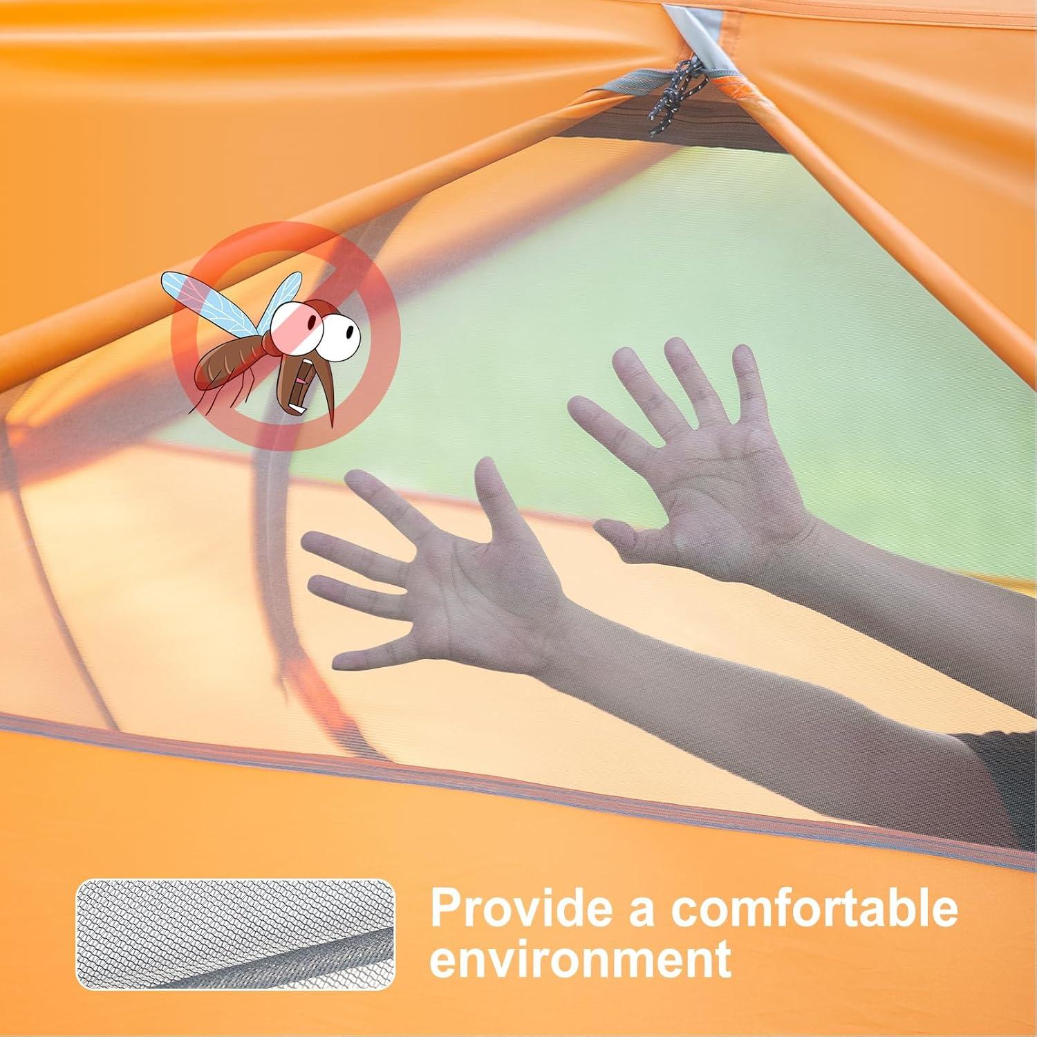 Tienda de Camping VOSOIR para 2-3 Personas Impermeable UV