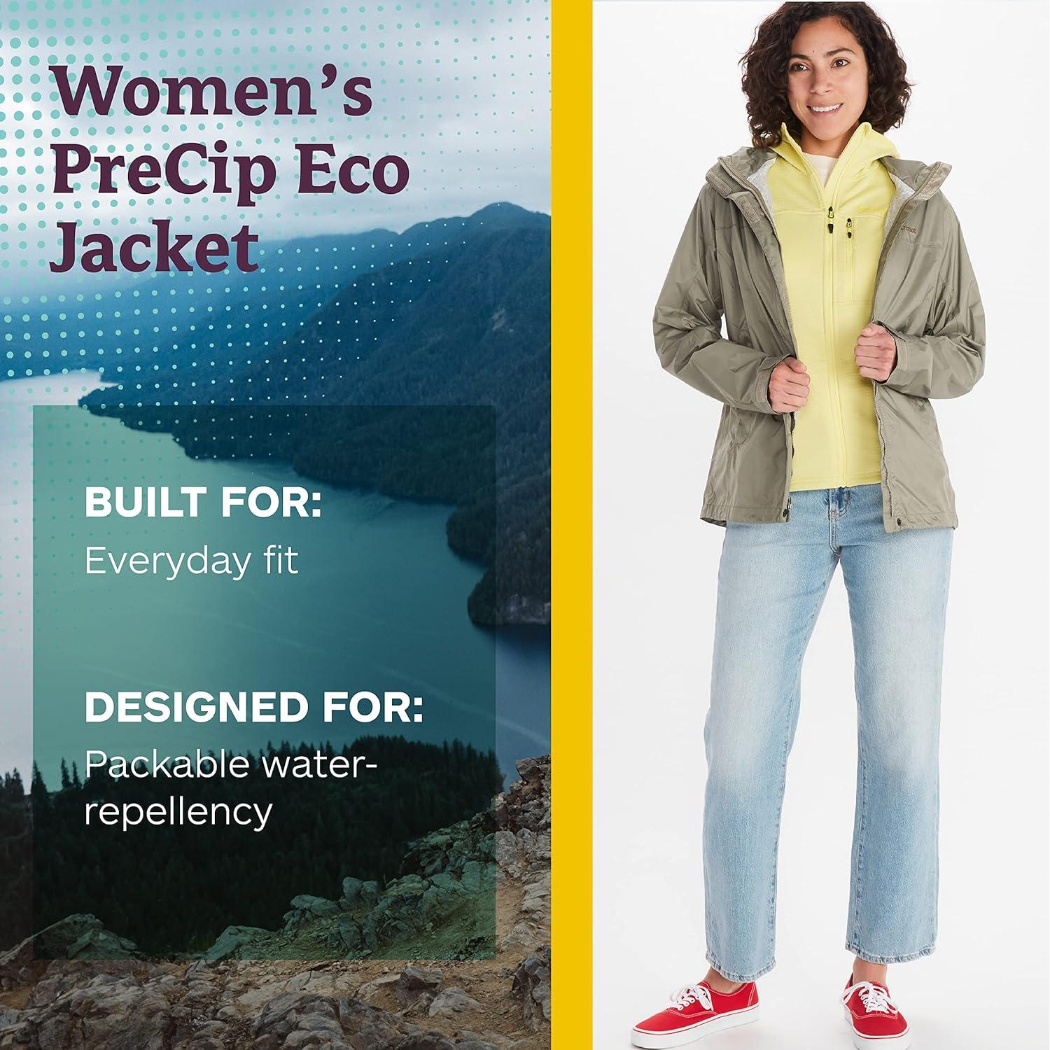 Chaqueta de Lluvia Eco Precip para Mujeres Marmot X-Large