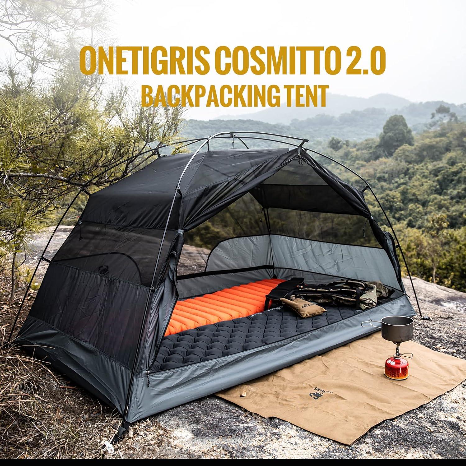 Tienda de Camping OneTigris COSMITTO 2 Personas Impermeable