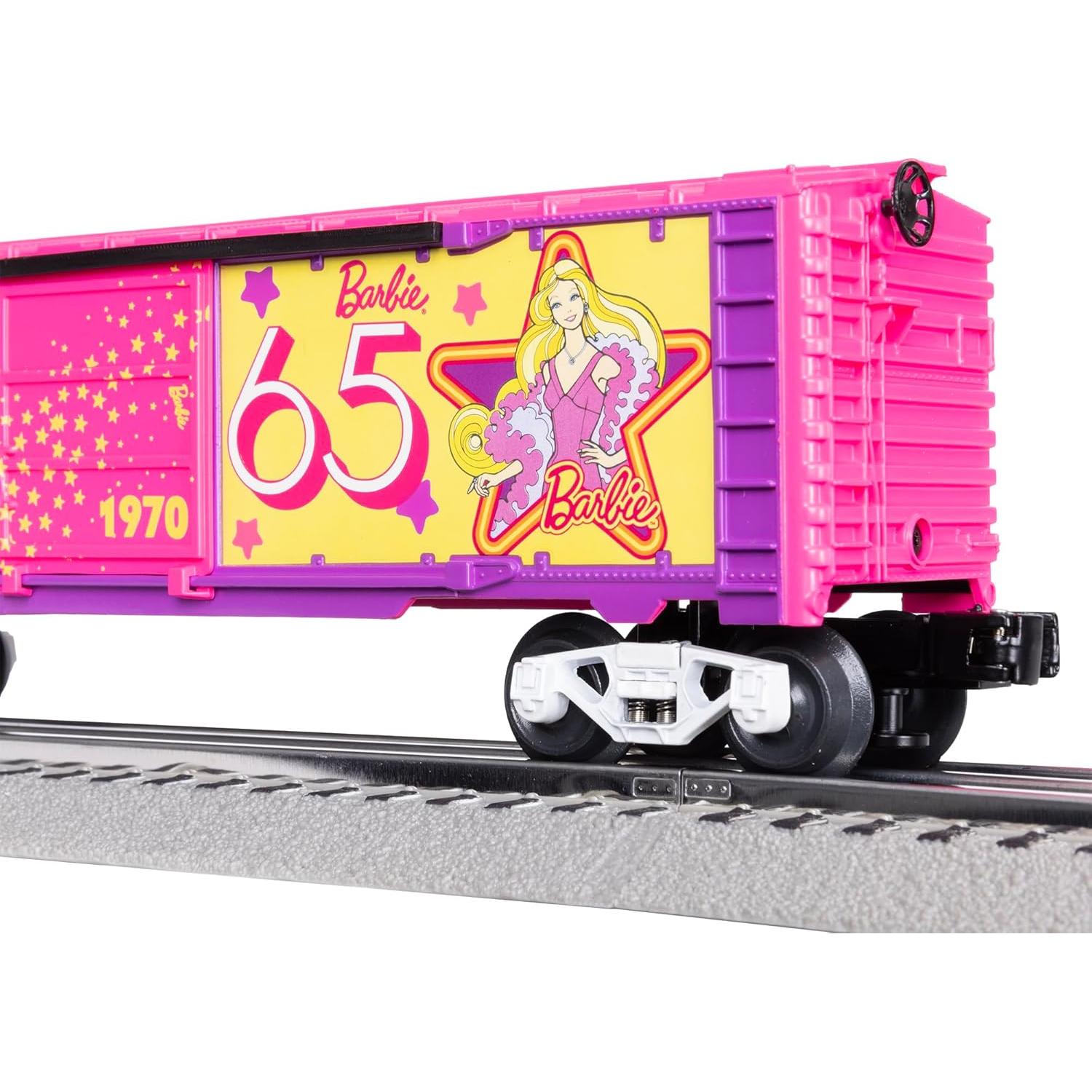 Tren de juguete Lionel Barbie 65 Aniversario O Gauge 1970s