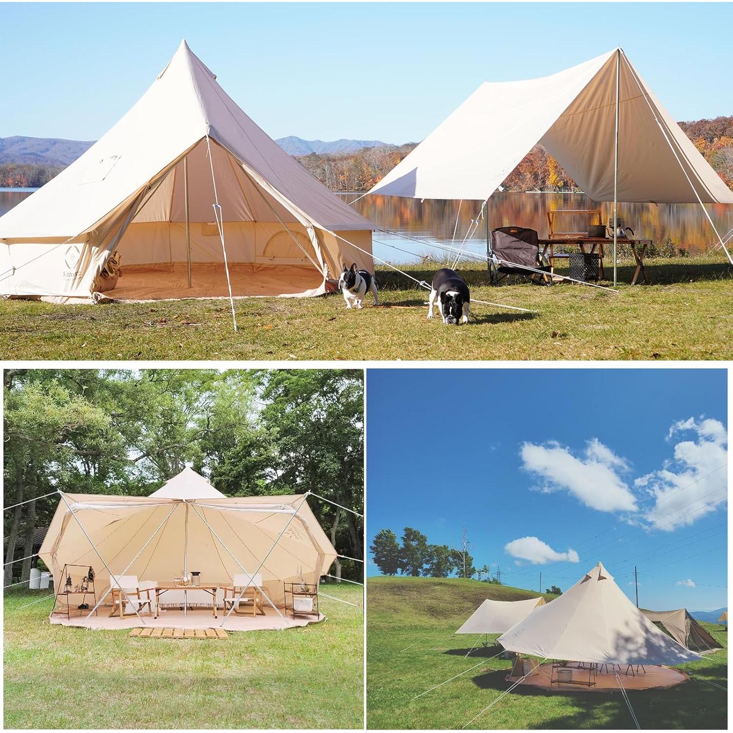 Carpa de Camping S'more Bello 300, 3-4 Personas, Impermeable