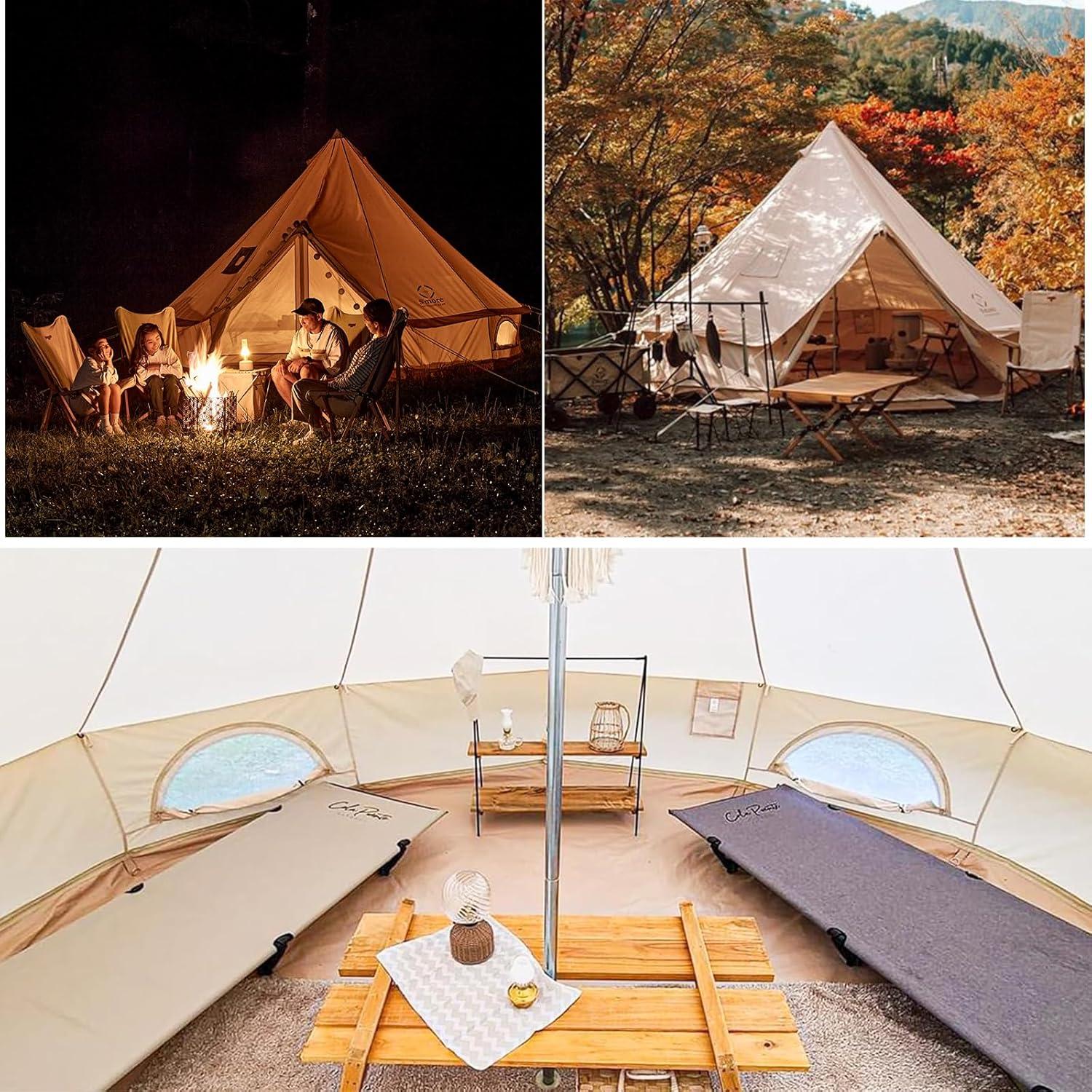 Carpa de Camping S'more Bello 300, 3-4 Personas, Impermeable