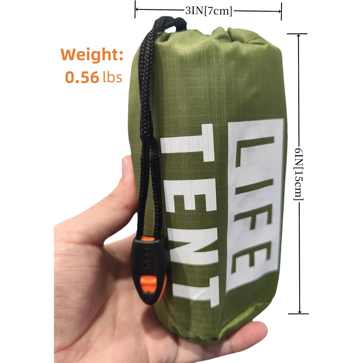 Tienda de Supervivencia MIRouer SSLT-G001 para 2 Personas Impermeable