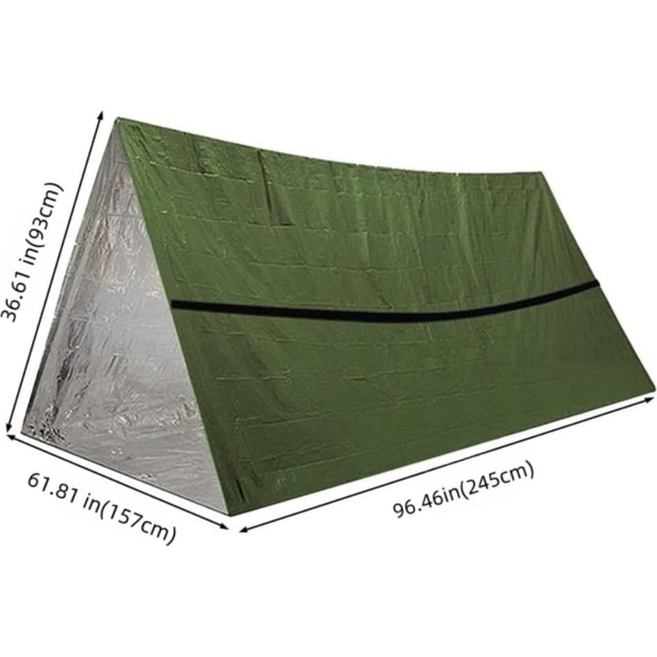 Tienda de Supervivencia MIRouer SSLT-G001 para 2 Personas Impermeable
