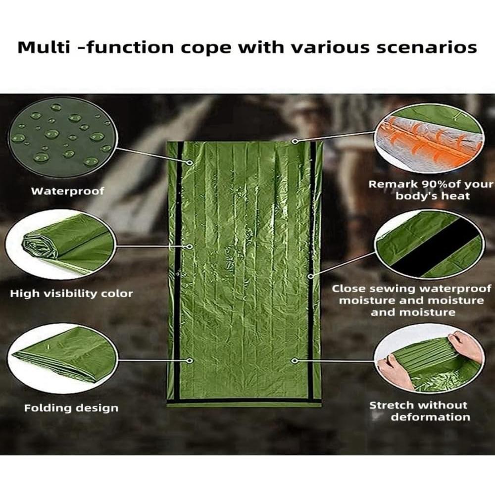 Tienda de Supervivencia MIRouer SSLT-G001 para 2 Personas Impermeable