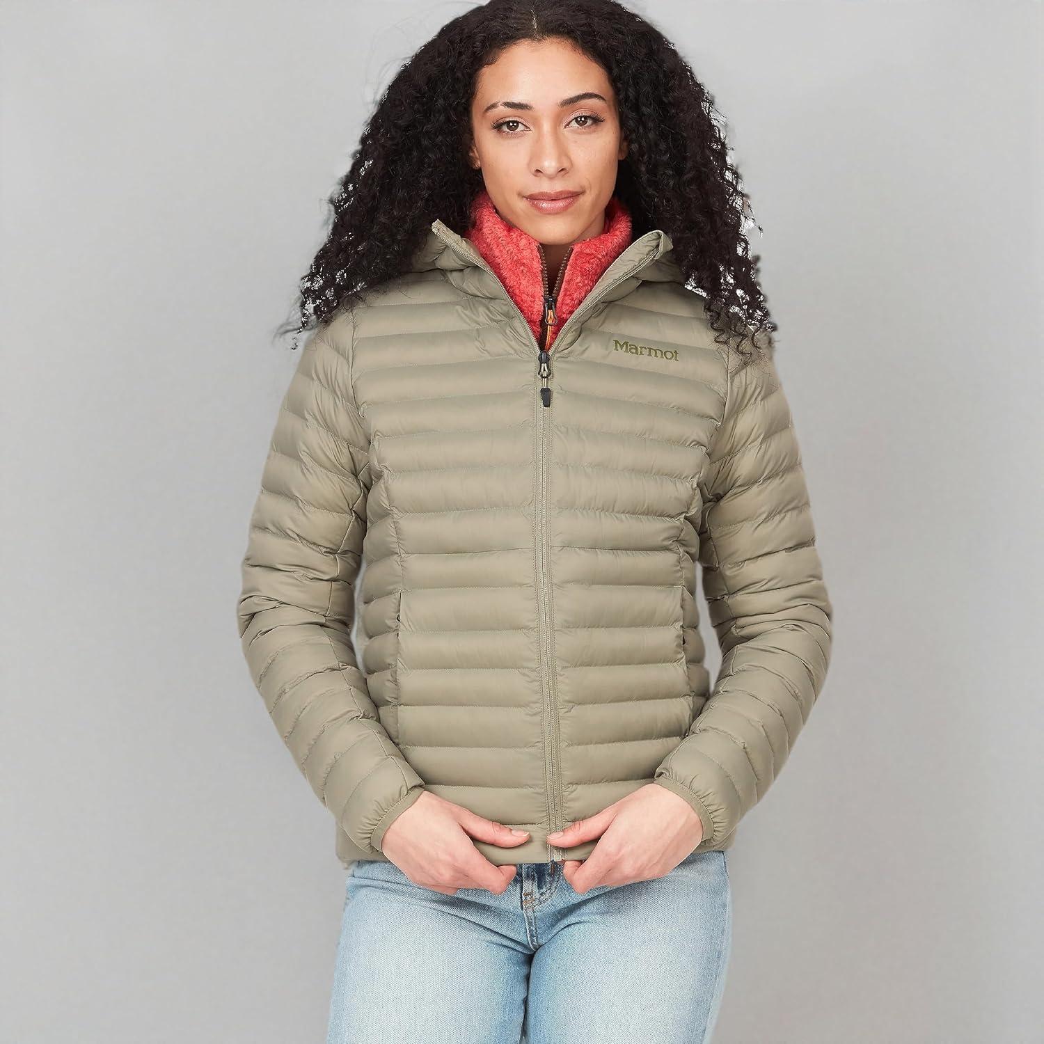 Chaqueta Puffer Marmot Echo Featherless Mujer X-Large Vetiver