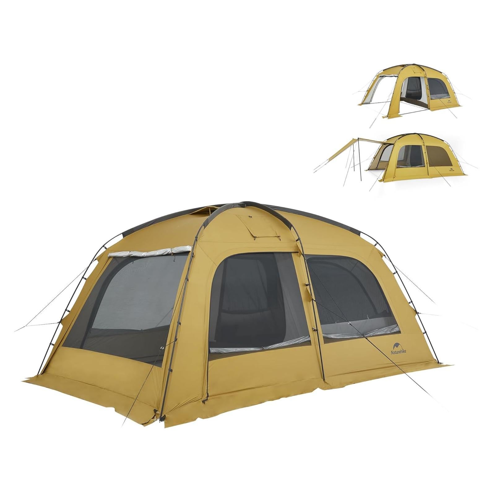 Tienda Naturehike Dune Hot para 2-3 personas, 4 estaciones