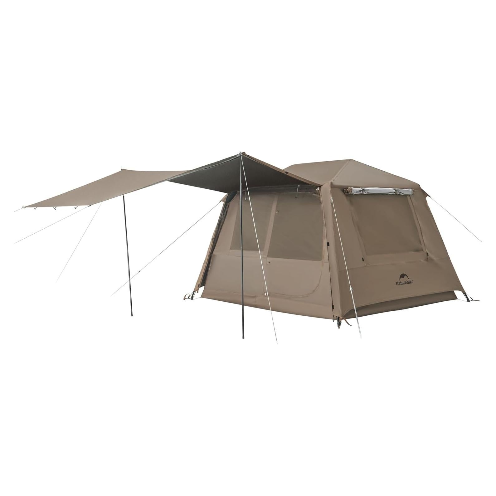 Tienda de Camping Naturehike Village 5.0 Blackout para 4 Personas