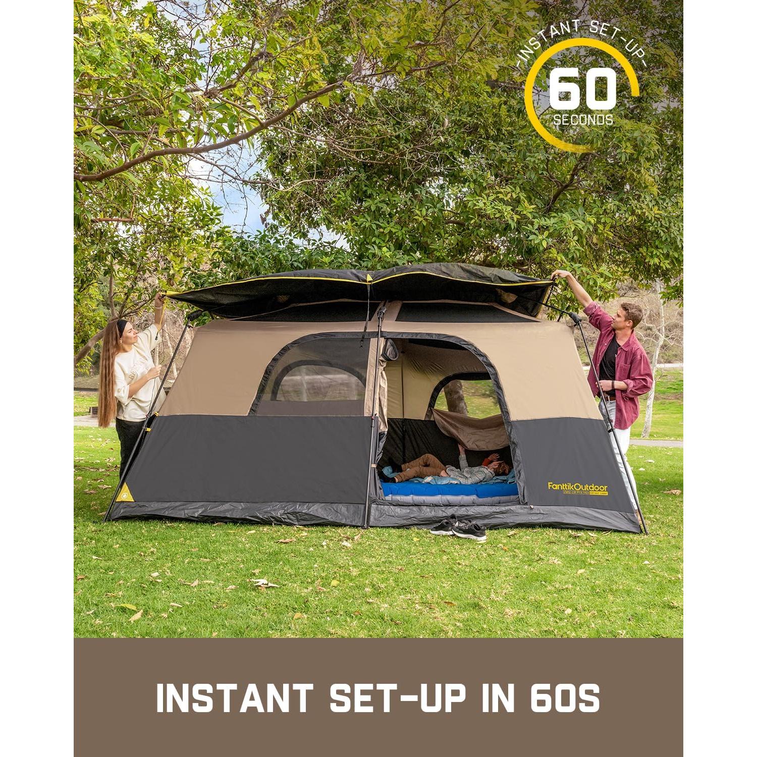 Carpa Instantánea FanttikOutdoor Zeta C6 Pro Max 6-12 Personas