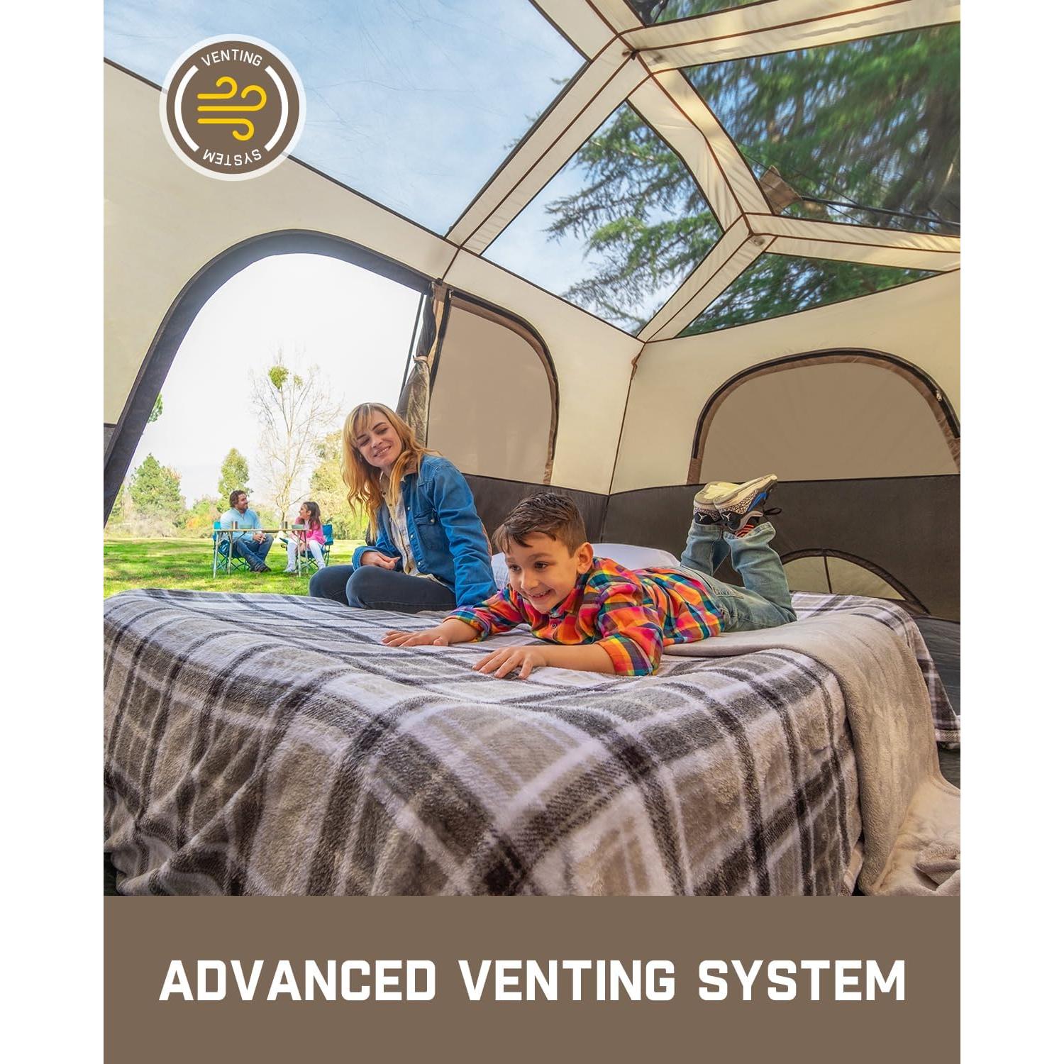 Carpa Instantánea FanttikOutdoor Zeta C6 Pro Max 6-12 Personas