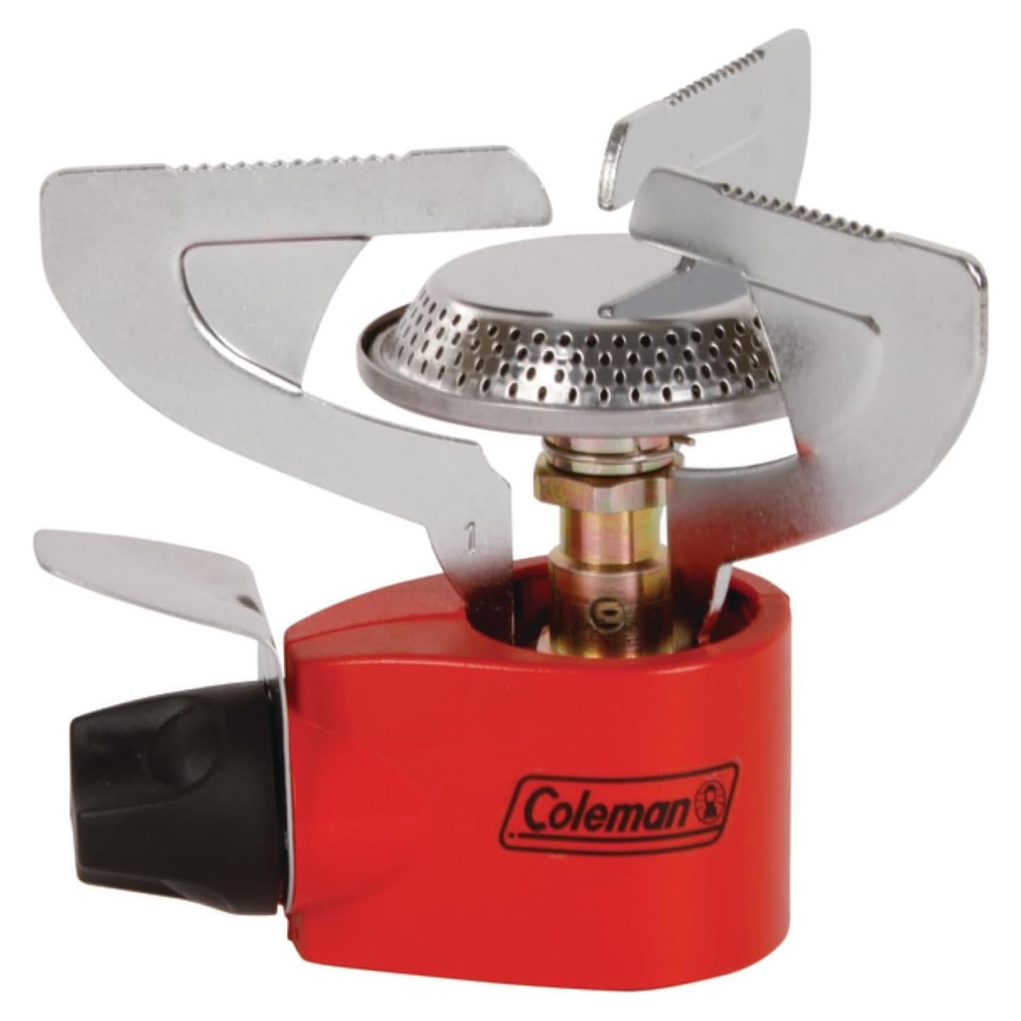 Estufa de Mochilero Coleman 1 Quemador 10,000 BTUs Gas Propano