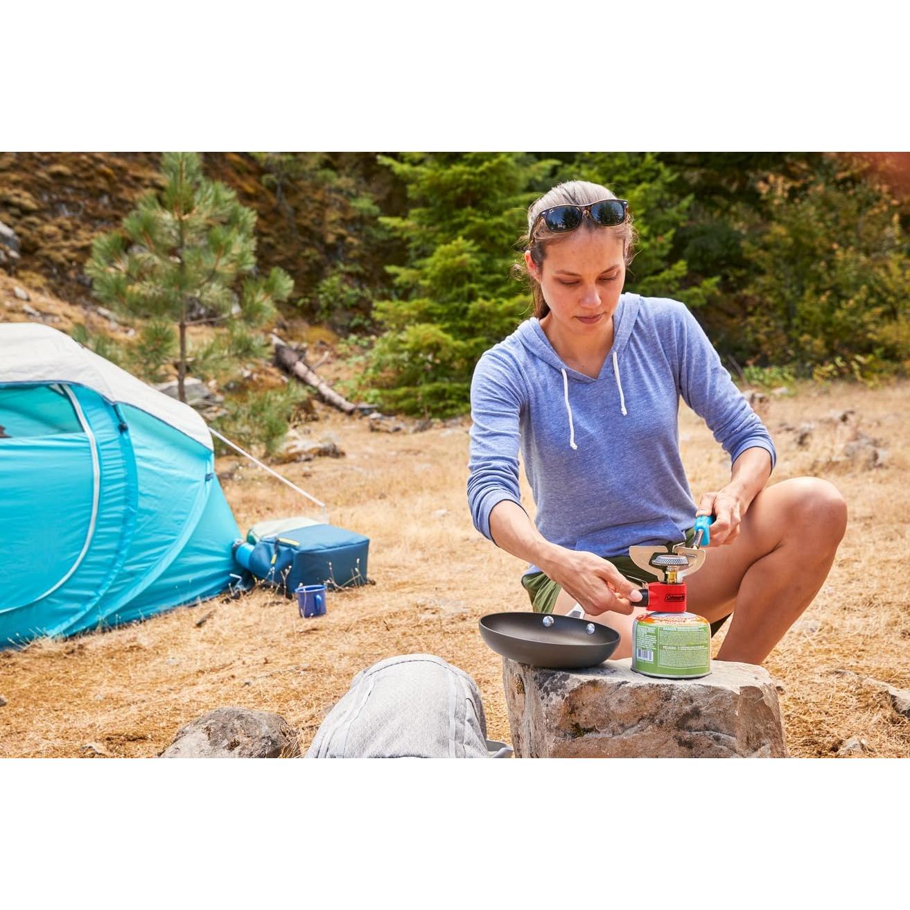 Estufa de Mochilero Coleman 1 Quemador 10,000 BTUs Gas Propano