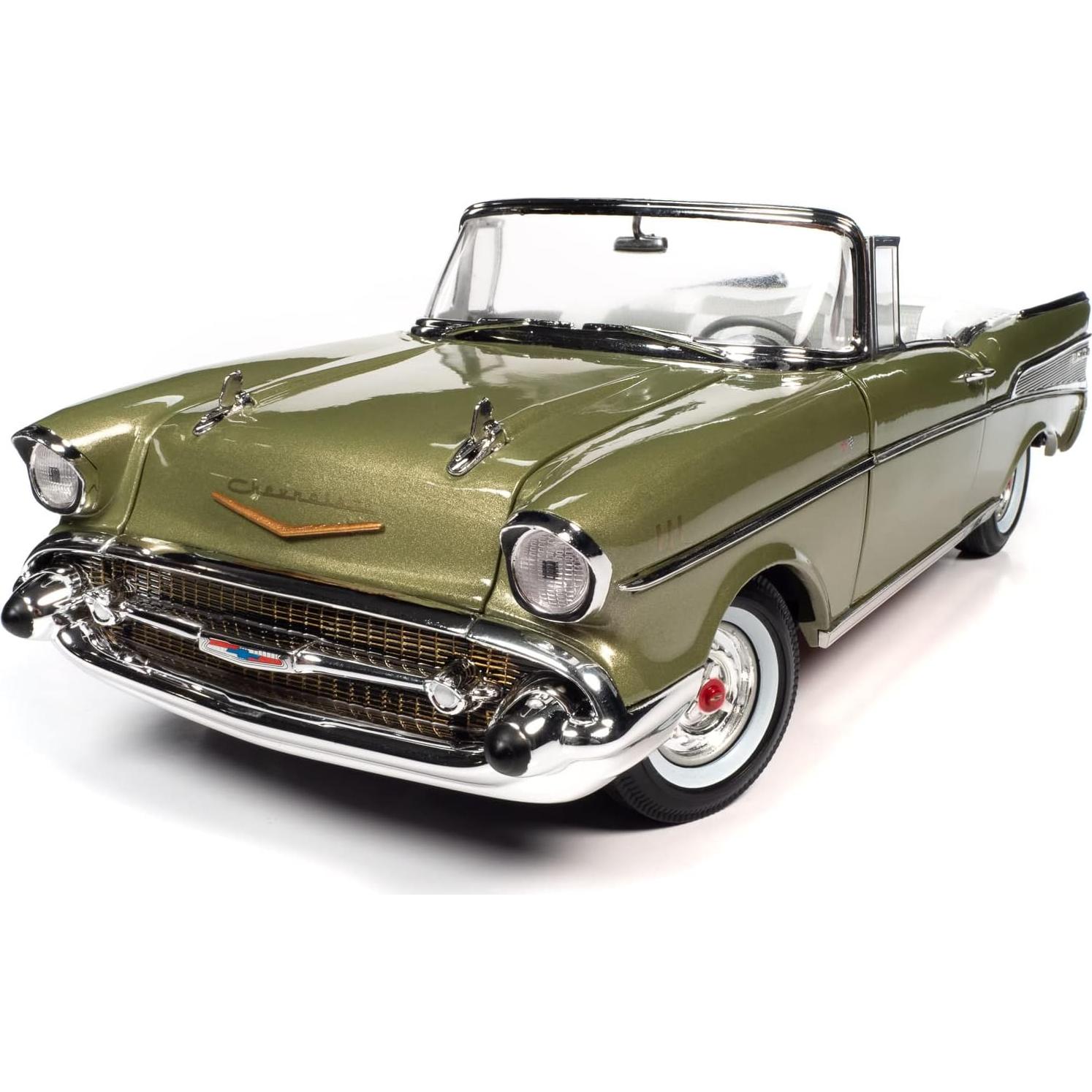 Auto Diecast 1:18 Chevrolet Bel Air Convertible Verde