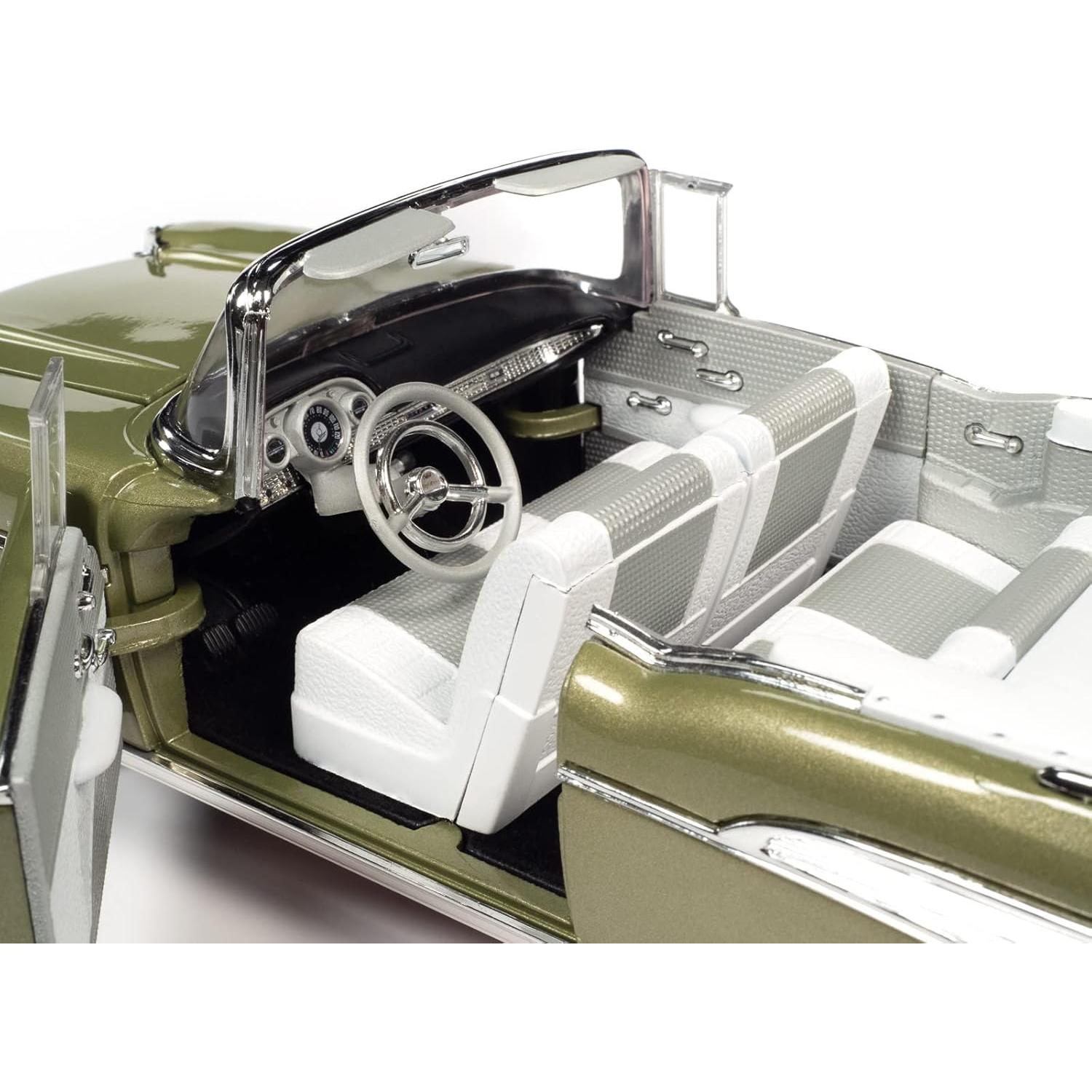 Auto Diecast 1:18 Chevrolet Bel Air Convertible Verde
