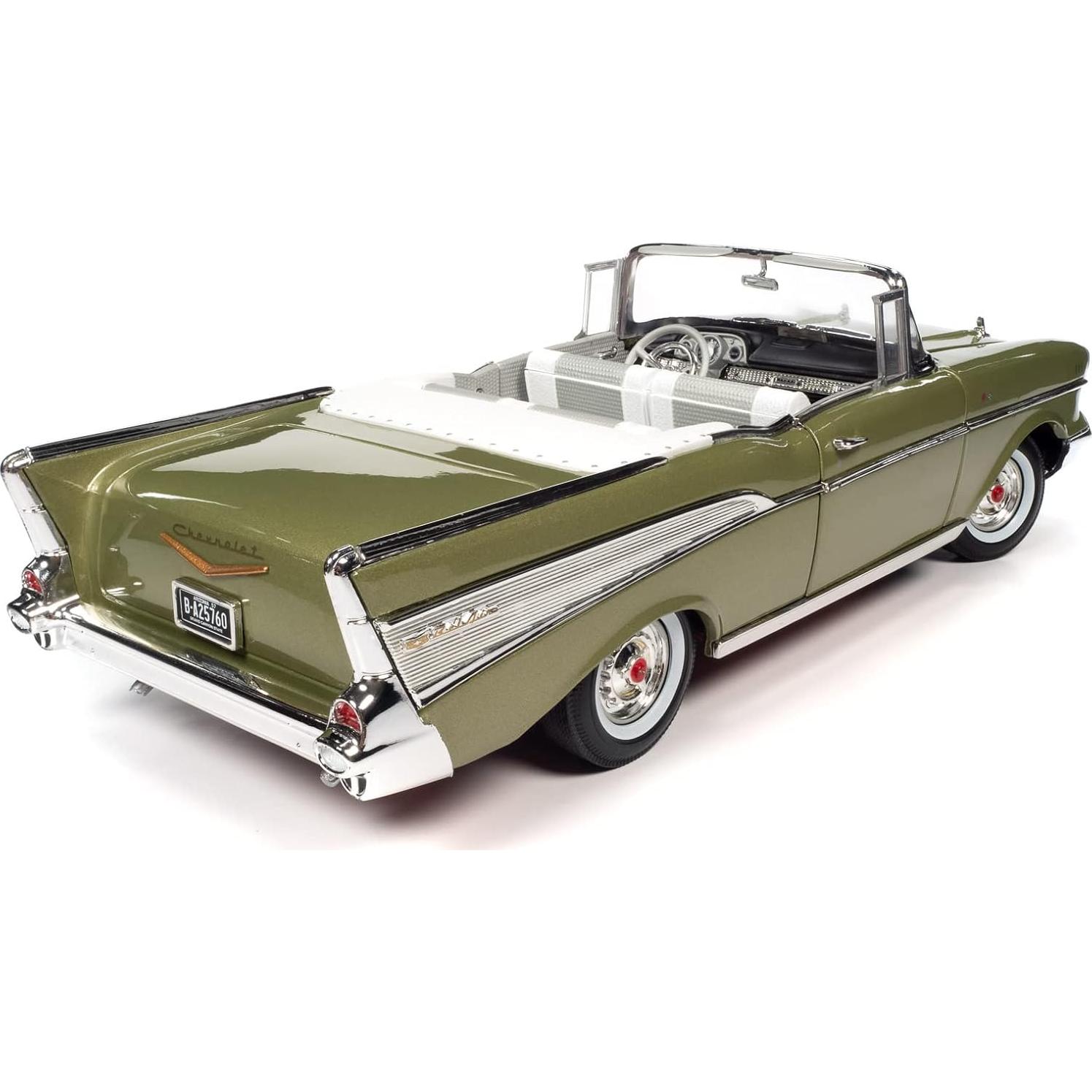 Auto Diecast 1:18 Chevrolet Bel Air Convertible Verde