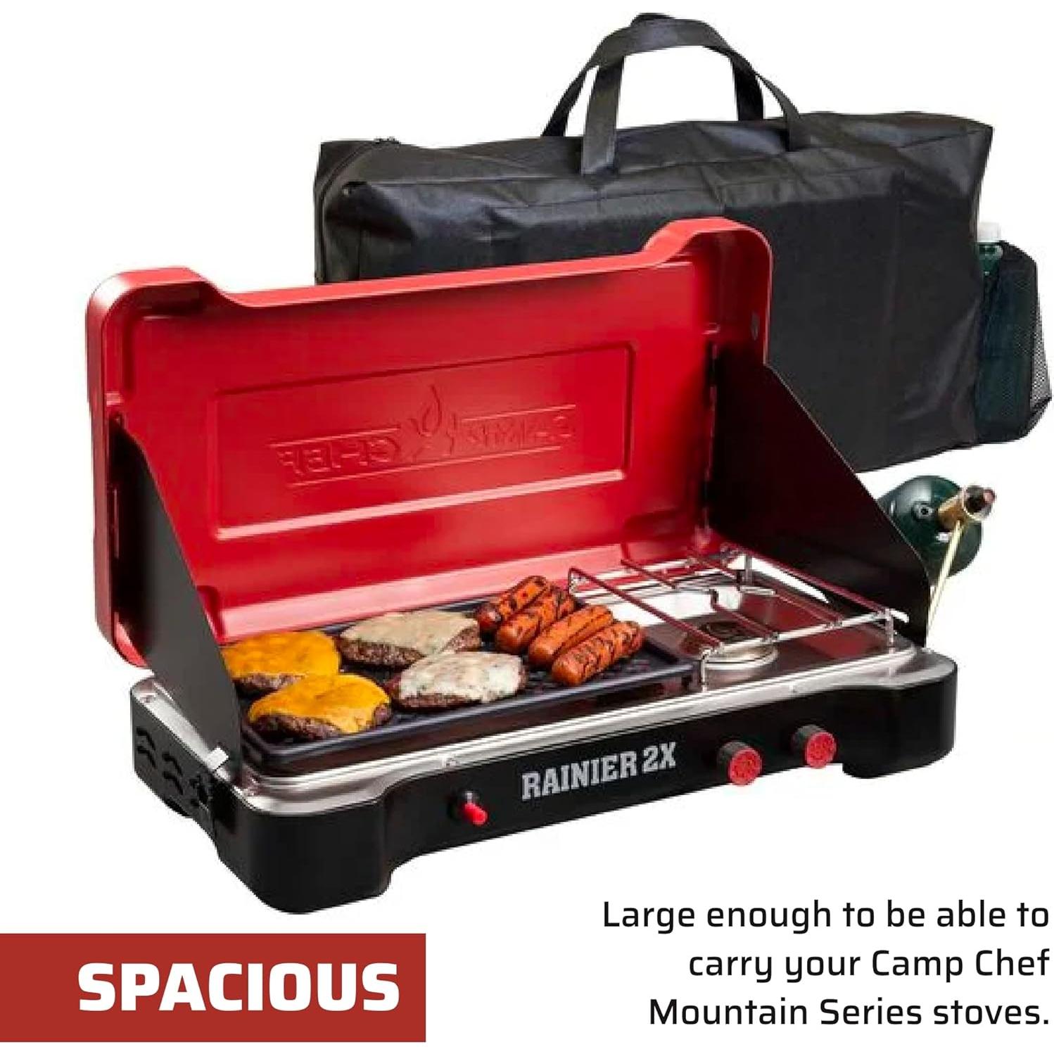 Bolsa de Transporte Camp Chef para Estufa de Campamento - Negra