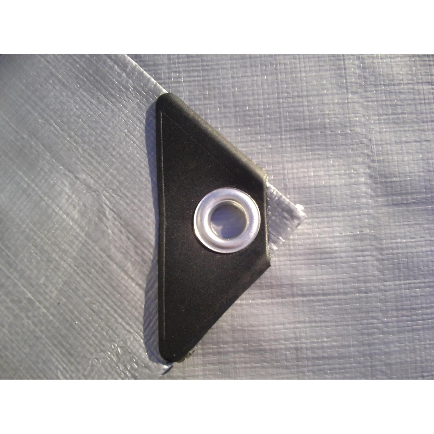 Lona Reversible Dry Top 2.44x3.05m Plata/Marrón Alta Resistencia