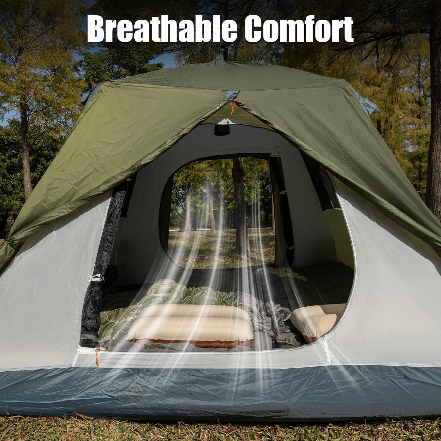 Tienda de Camping Pop Up Night Cat ZP-38-AGN para 3 Personas