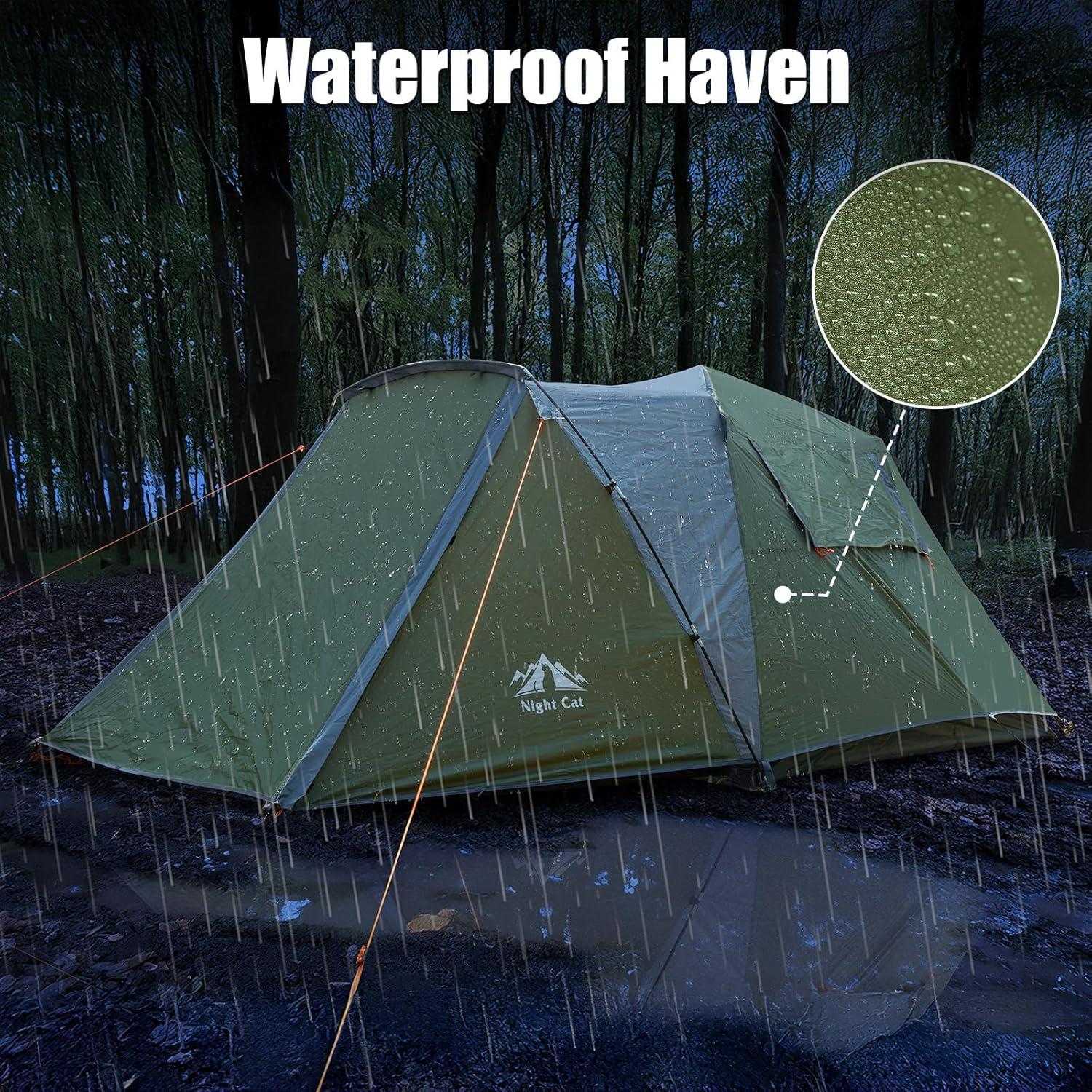 Tienda de Camping Pop Up Night Cat ZP-38-AGN para 3 Personas