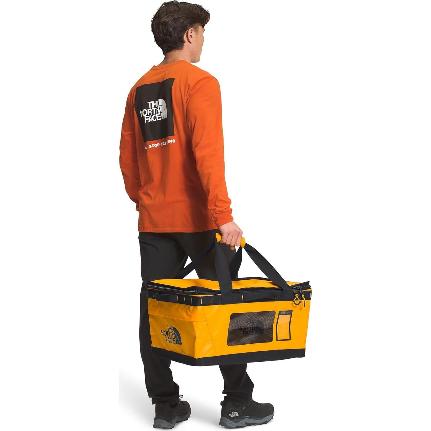 THE NORTH FACE Base Camp Gear Box—M, Summit Gold/TNF Black, One Size