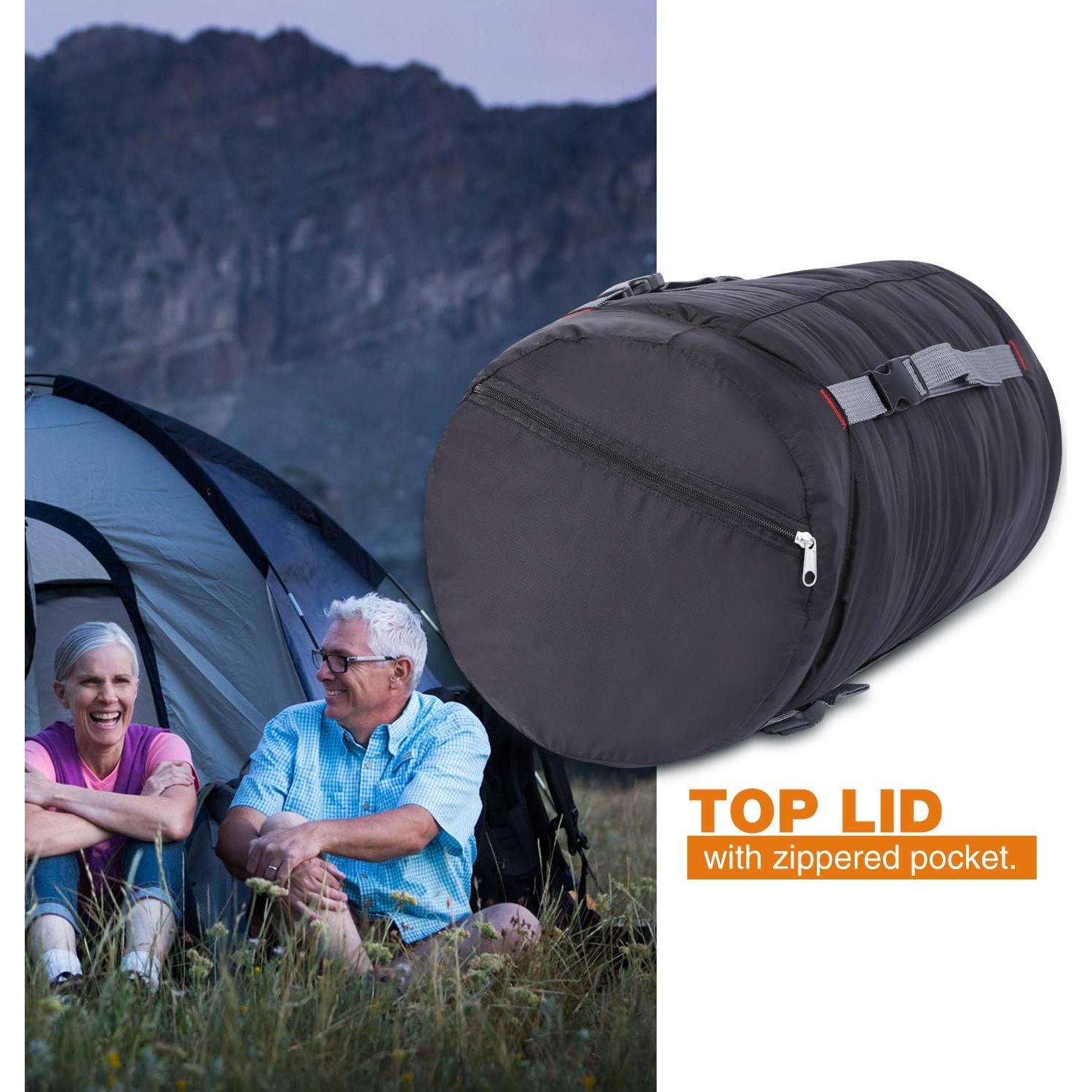 Bolsa de Compresión REDCAMP 10L Nylon Ligera para Camping