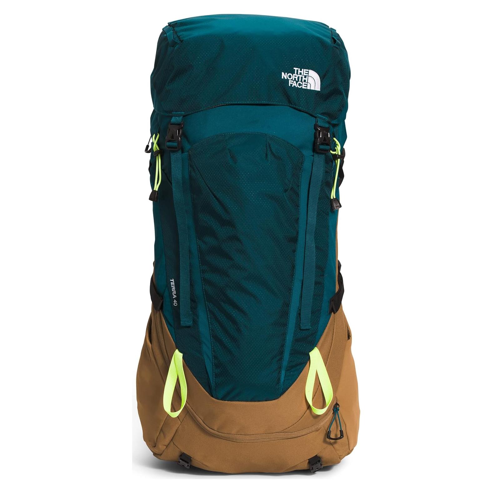 Mochila The North Face Terra 40L Azul Coral/Marrón Utilidad