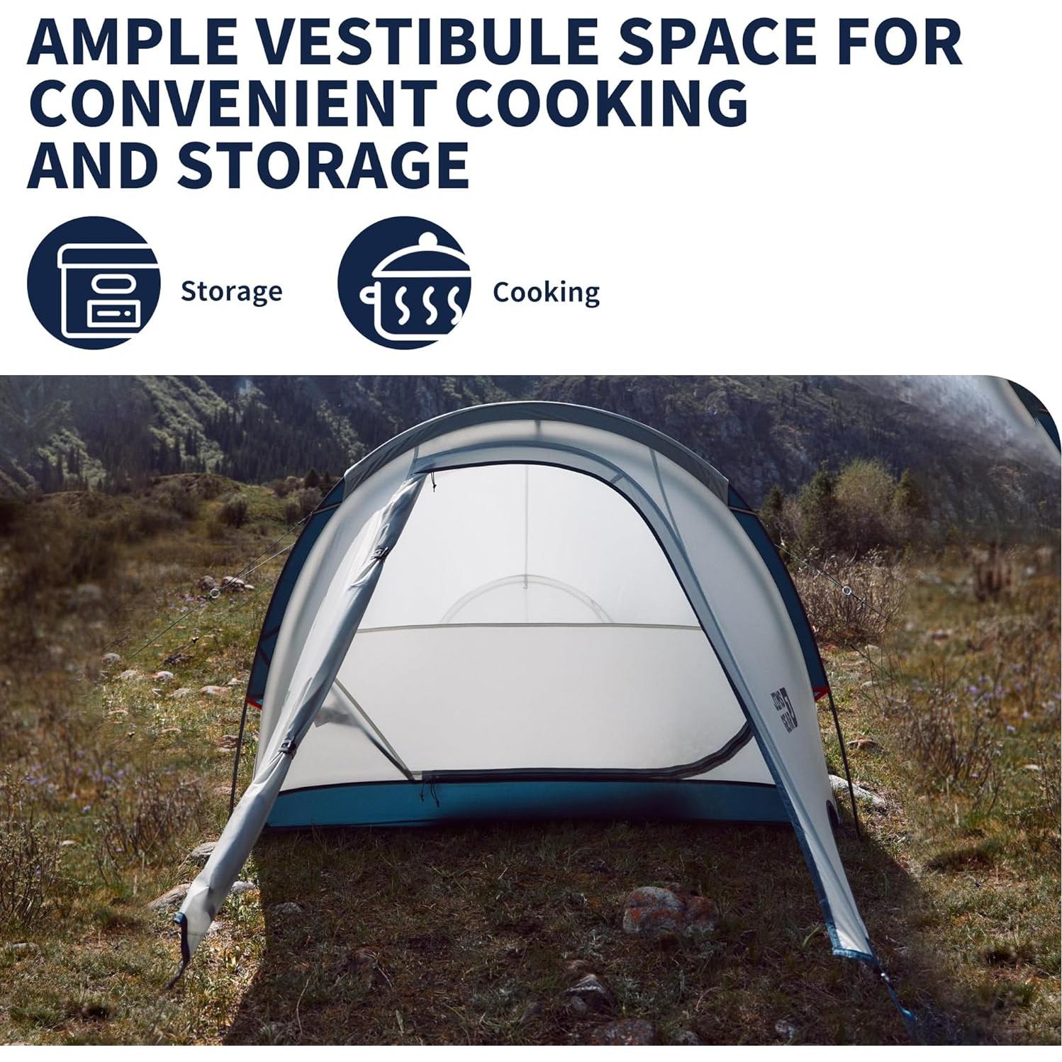 Tienda Ultraligera Naturehike Daban 1 Persona Impermeable