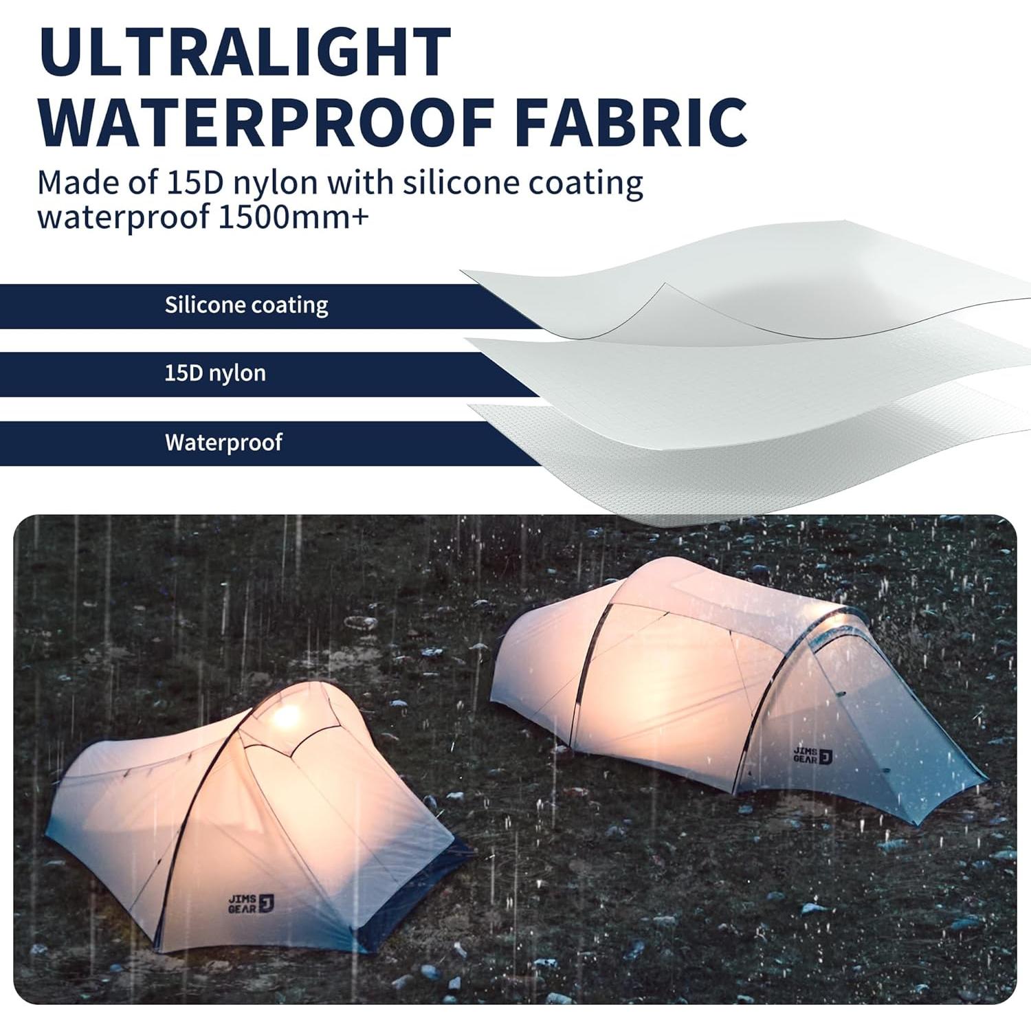 Tienda Ultraligera Naturehike Daban 1 Persona Impermeable