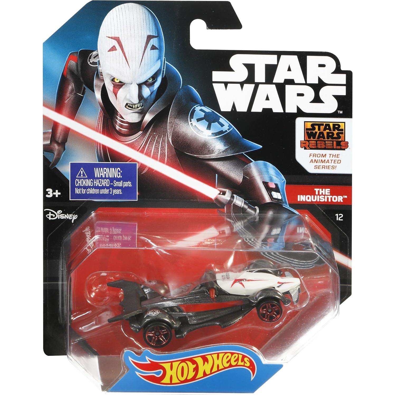 Hot Wheels Star Wars El Inquisidor Coche 1:64 Coleccionable