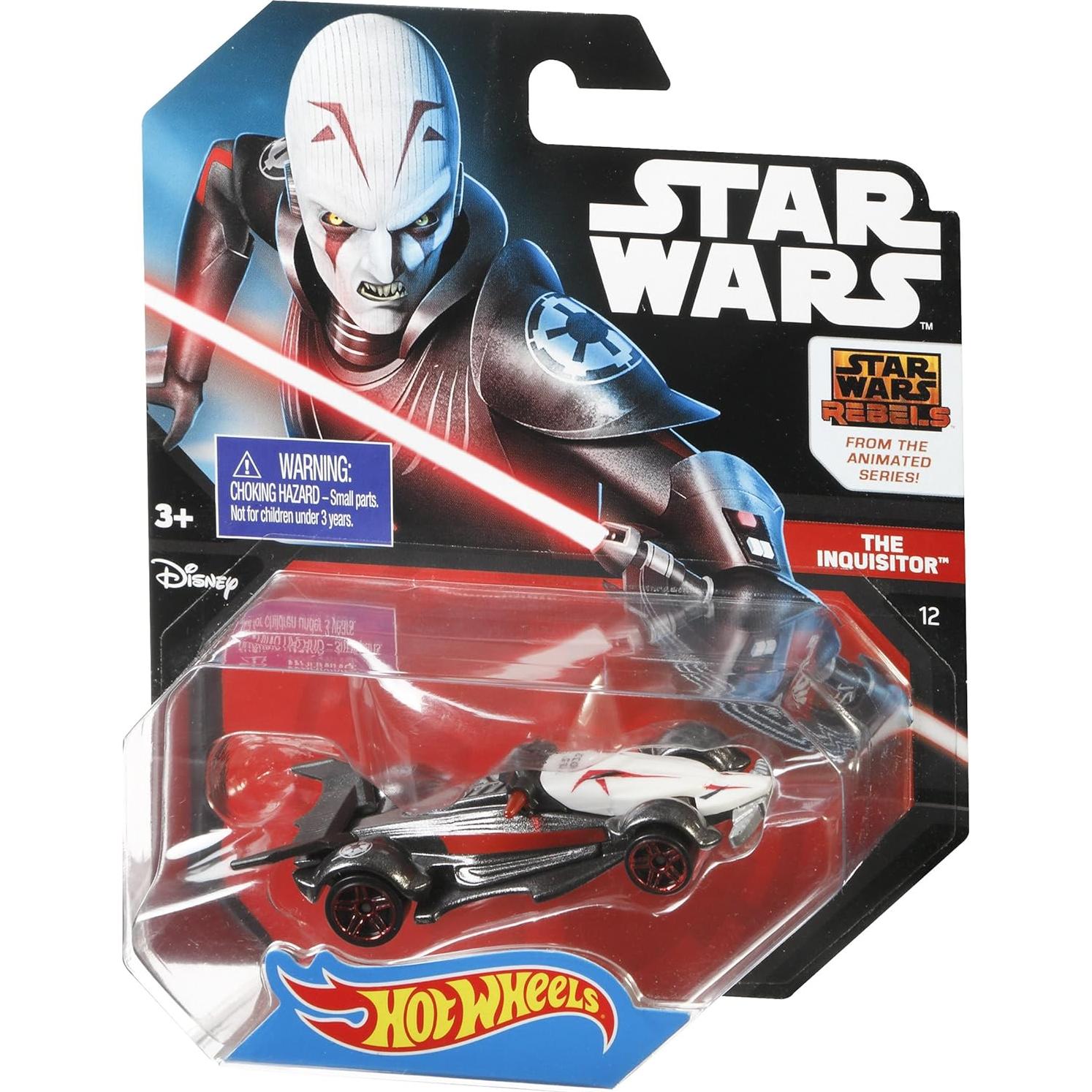 Hot Wheels Star Wars El Inquisidor Coche 1:64 Coleccionable