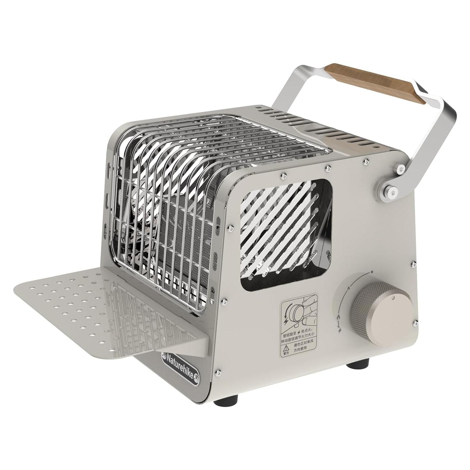 Calentador de Camping Naturehike 3-en-1 Butano 3750 BTU