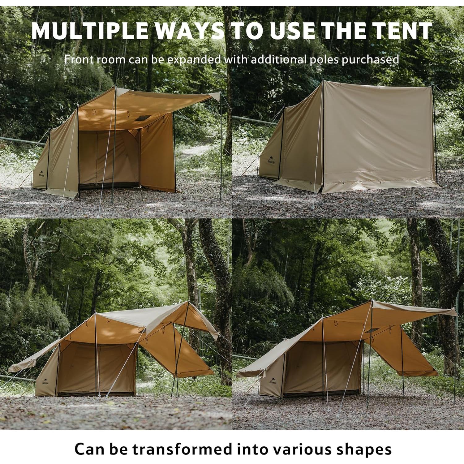 Tienda Caliente Naturehike para 1 Persona Algodón TC 4 Estaciones