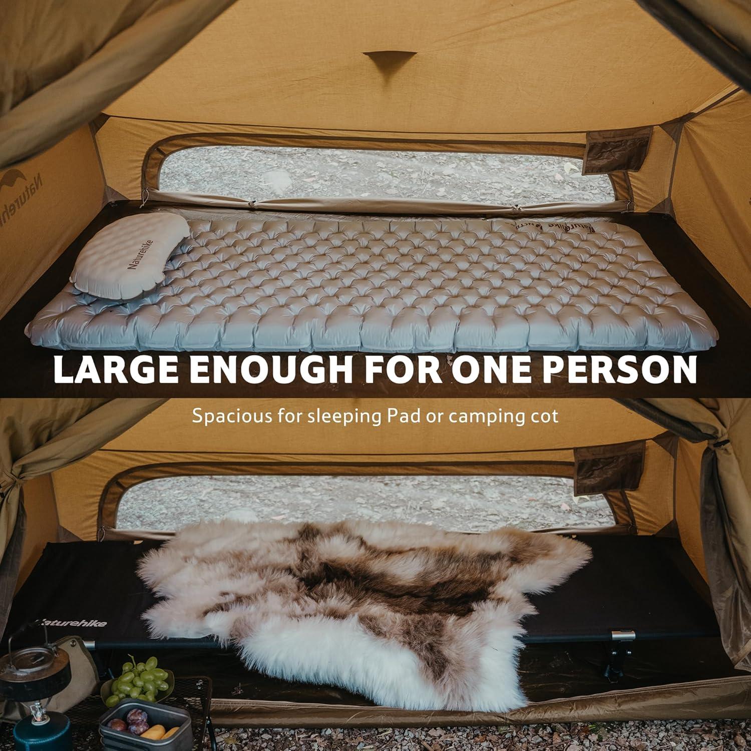 Tienda Caliente Naturehike para 1 Persona Algodón TC 4 Estaciones