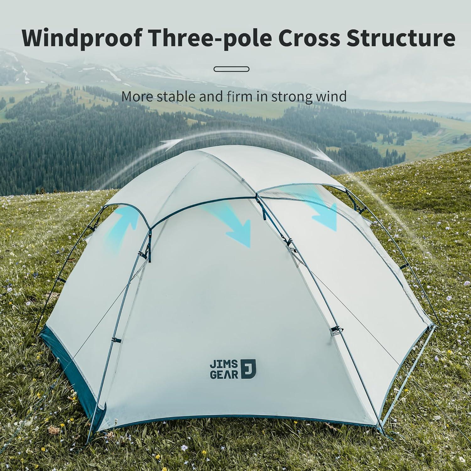 Naturehike Yakou Carpa Ultraligera 1-2 Personas Impermeable