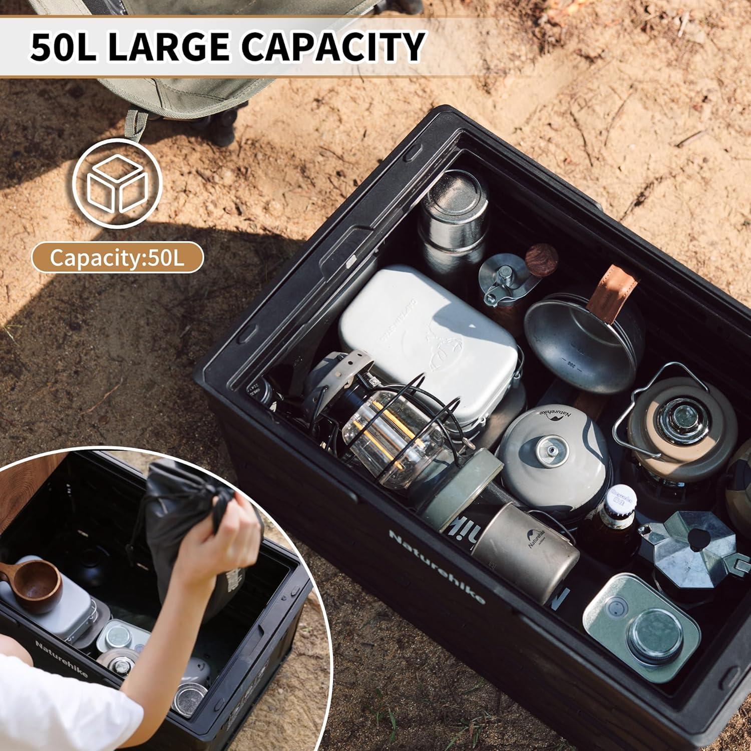 Mesa de Camping Naturehike Lispace Plegable 100x35.6cm 25kg