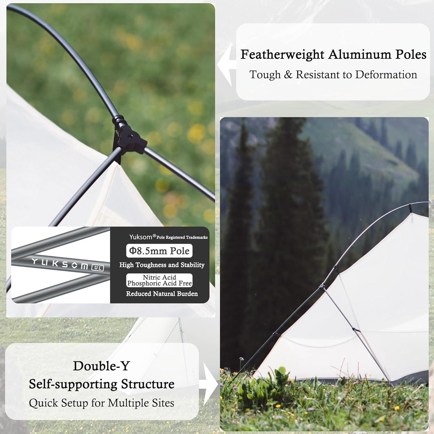 Tienda Ultraligera Windhike Nube UL 2 Personas Impermeable