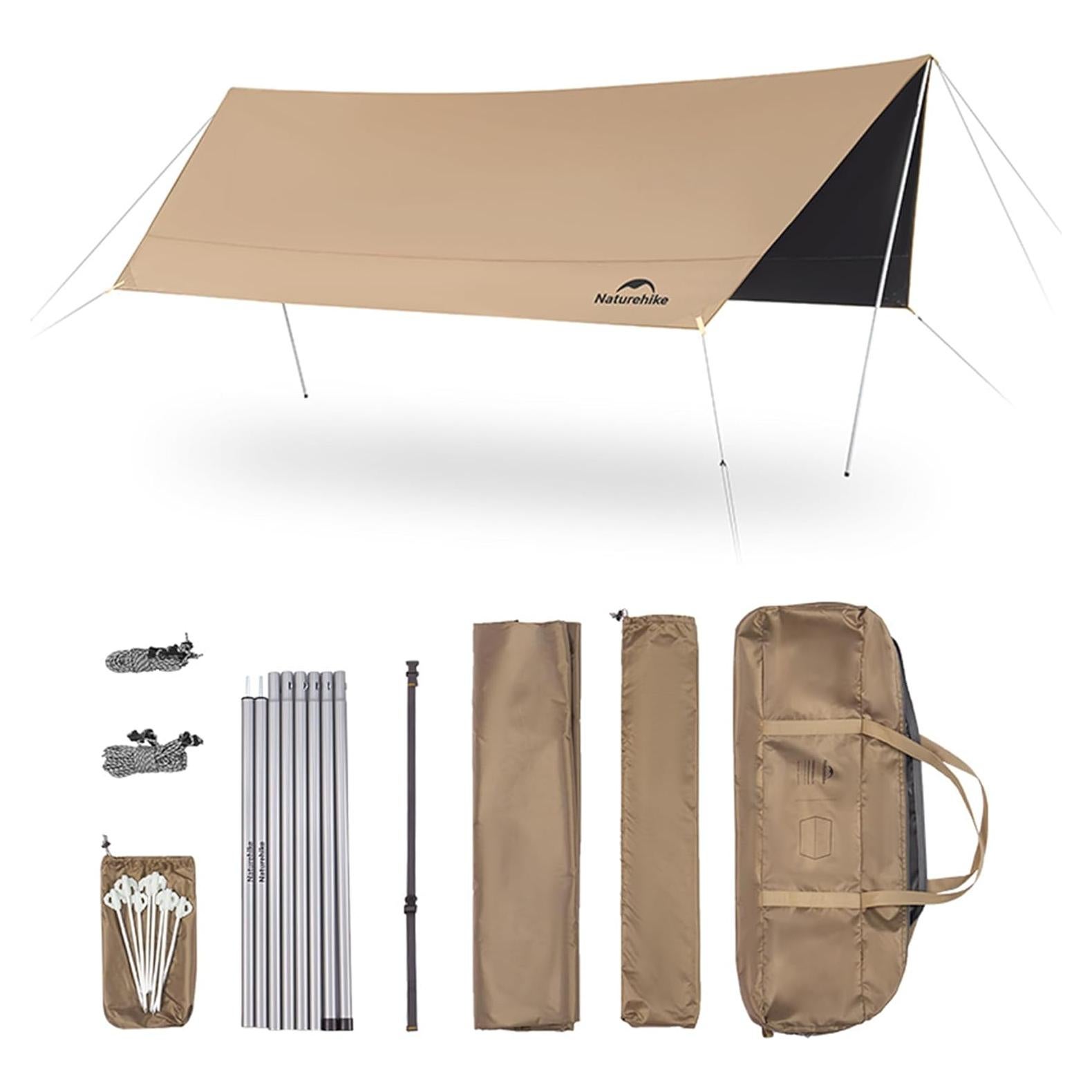 Carpa Impermeable Naturehike 18000MM+ Grande 500x380cm