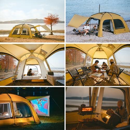 Tienda de Camping Naturehike Dune 4 Estaciones 4-6 Personas