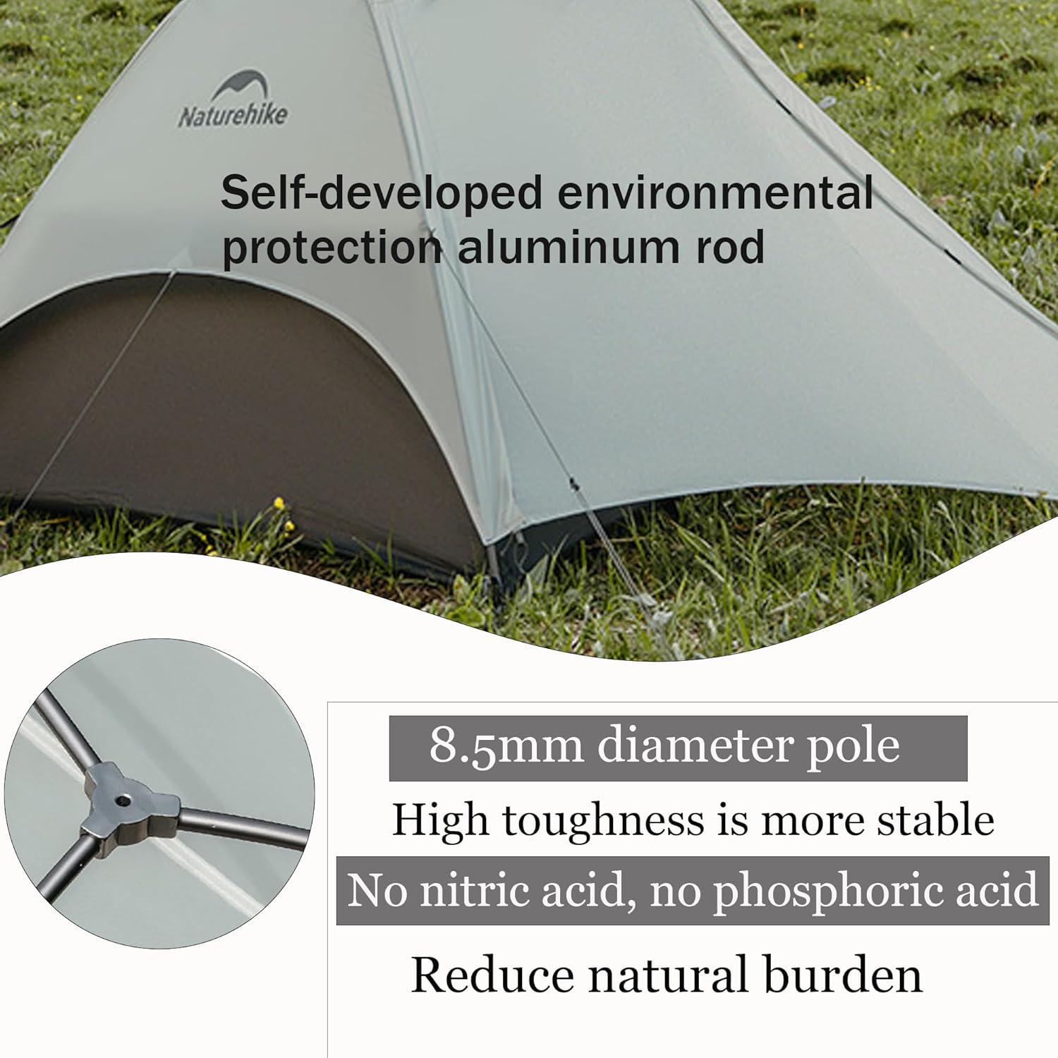 Tienda de Camping Naturehike para 2 Personas Impermeable