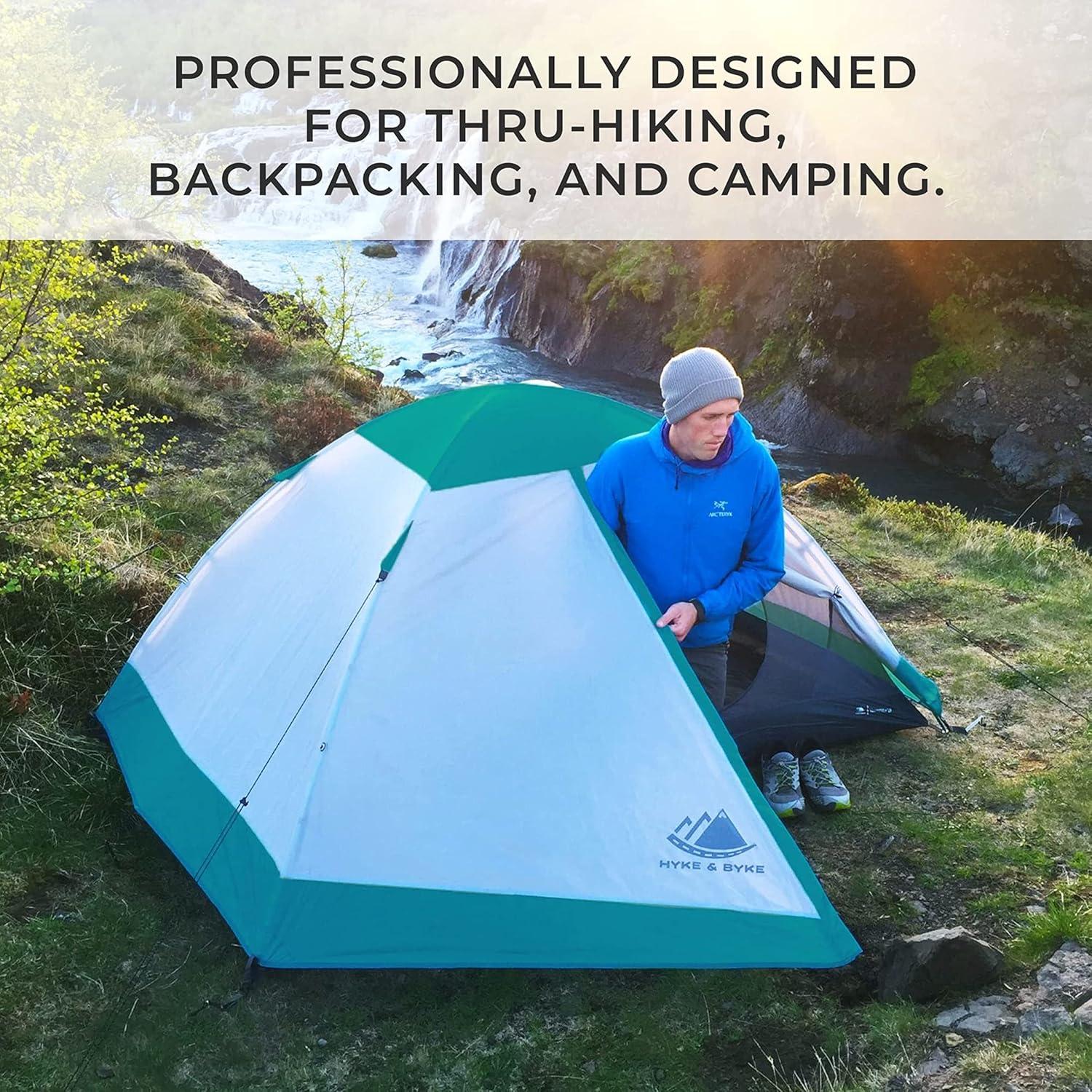 Tienda de Camping Hyke & Byke Yosemite 2 Personas Impermeable