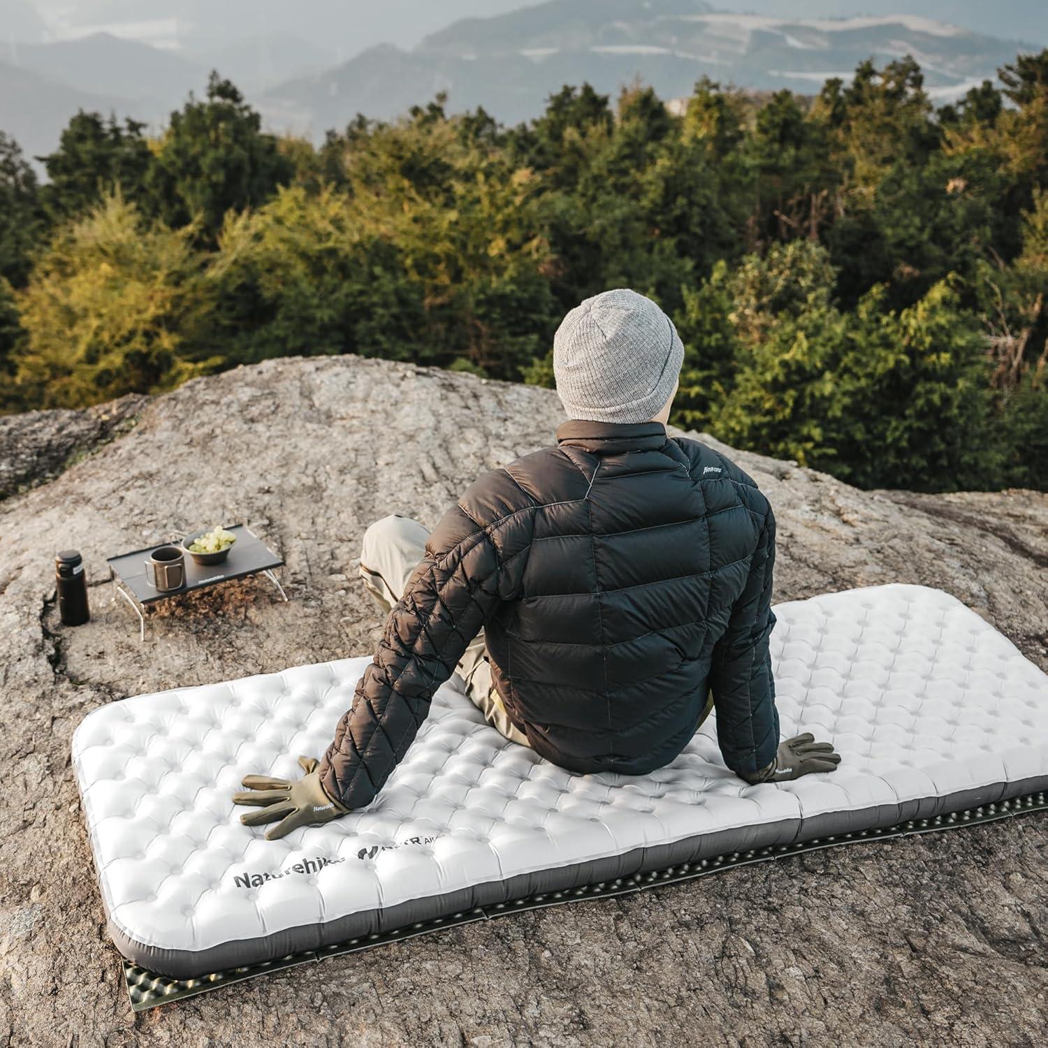 Colchón Inflable Ultraligero Naturehike 6.5R 10cm Camping