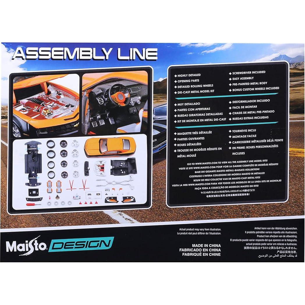 Maisto 1:24 Chevrolet Camaro SS Die-Cast - Ensamblaje Fácil