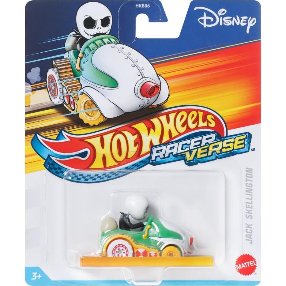 Vehículo Hot Wheels Jack Skellington 1:64 Die-Cast