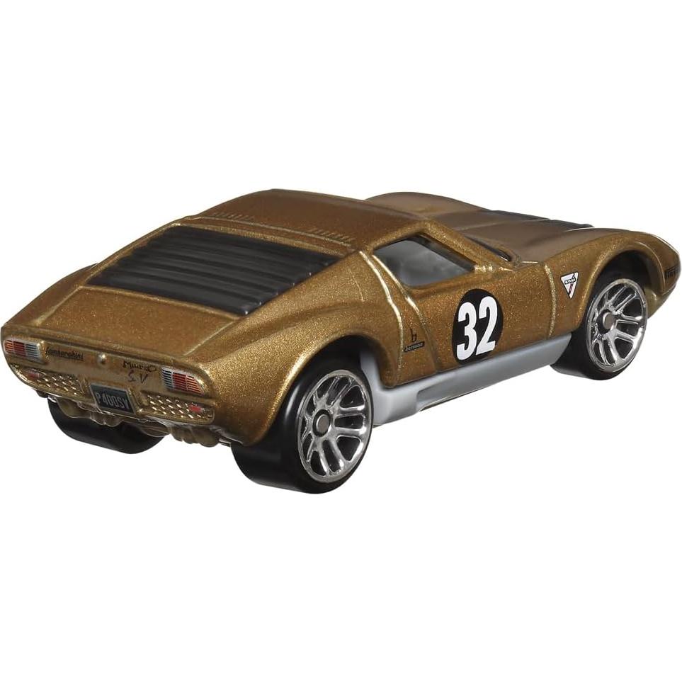 Coche Deportivo Coleccionable Hot Wheels Lamborghini Miura 1971