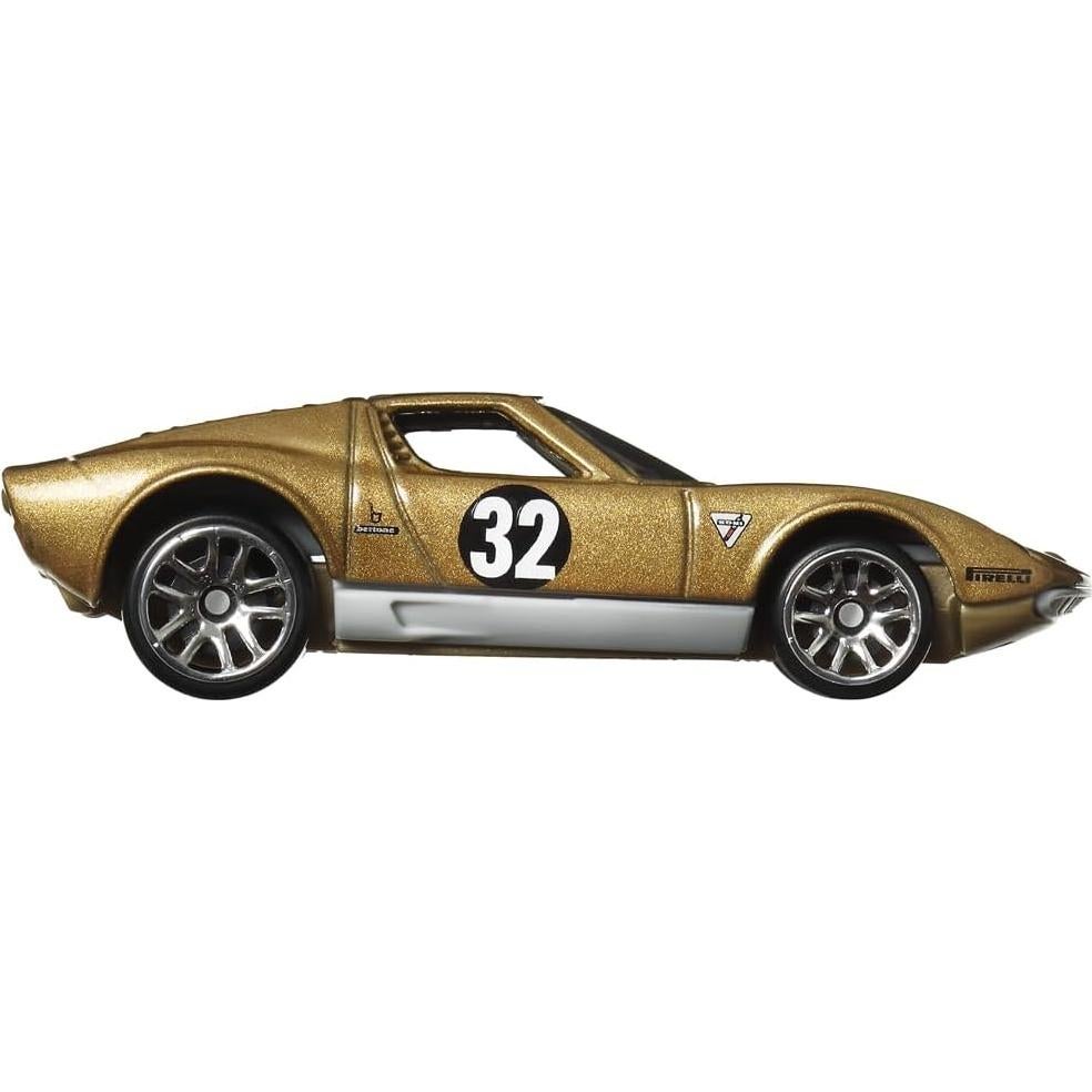Coche Deportivo Coleccionable Hot Wheels Lamborghini Miura 1971