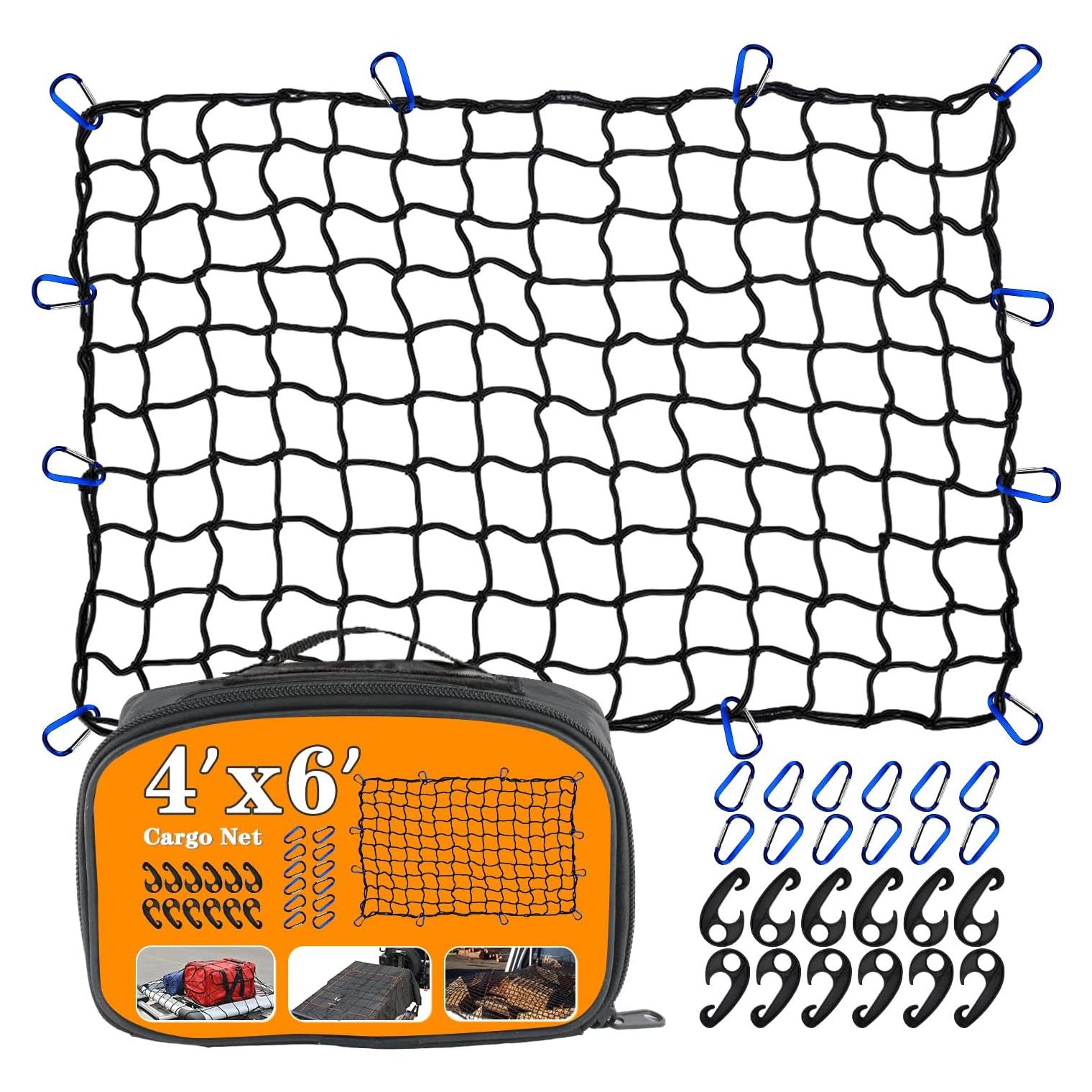 Red de Carga Cenipar 4x6' Expandible a 8x12' con Mosquetones