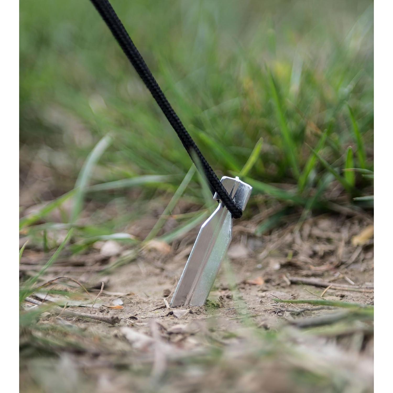 Cuerdas de tienda ALPS Mountaineering 4 unidades 3.5mm Negro