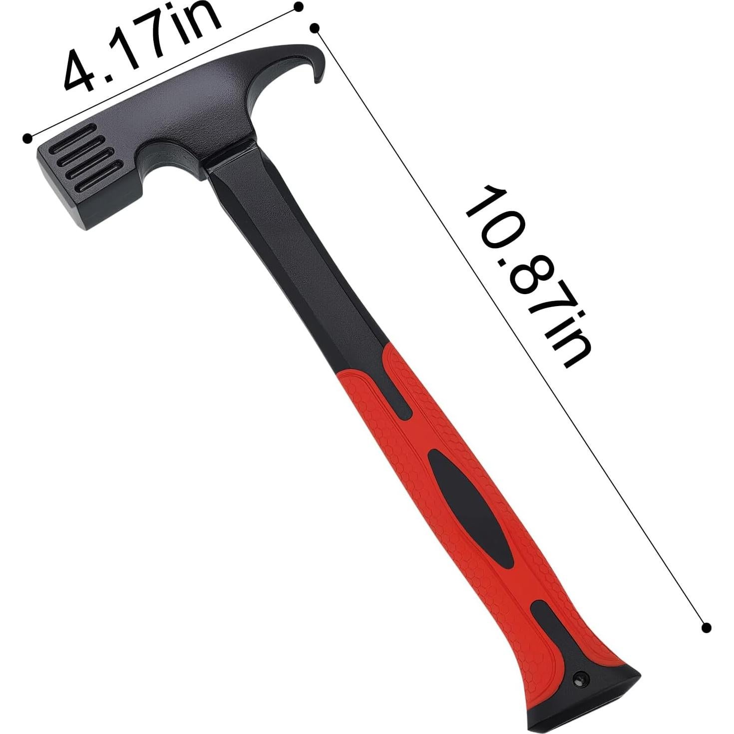 Martillo de Camping DESHIL 27.4 cm Acero Ergonómico Multifuncional